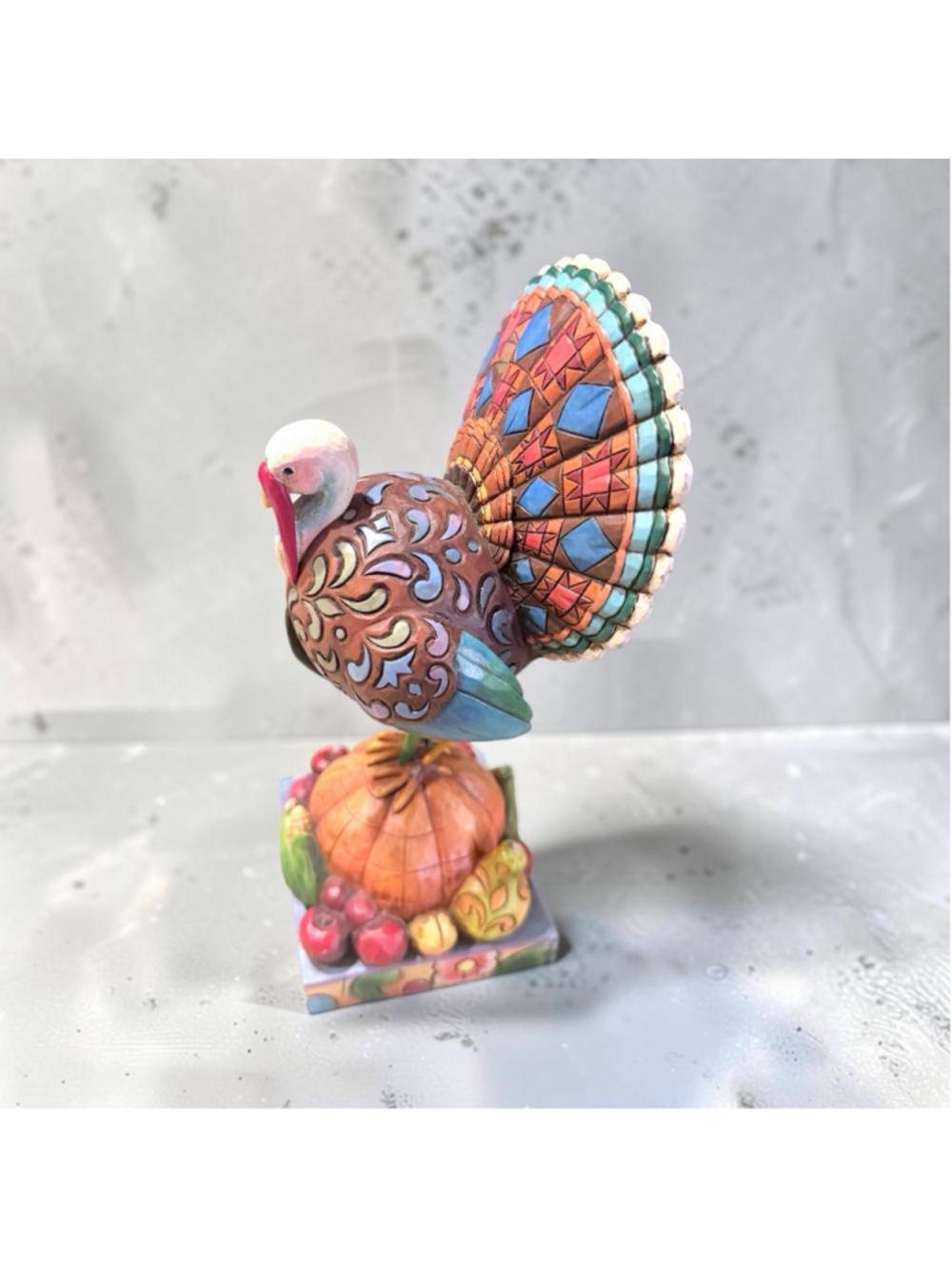 Jim Shore Tom A’ Plenty Turkey 4007979 Heartwood Creek 2007 Retired - Picture 2 of 6